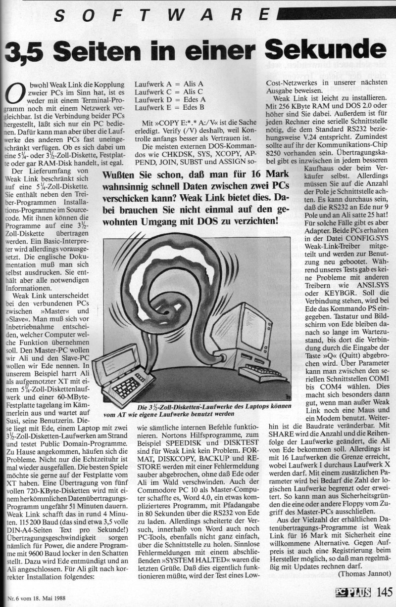 1988 - Weak Link