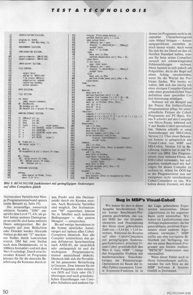 1990 - Cobol, der Sprach-Koloss 3