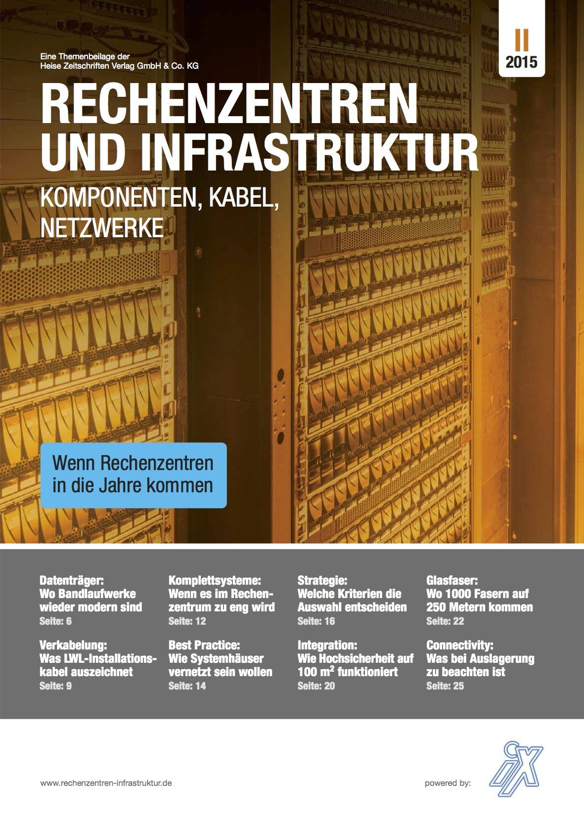 Rechenzentren und Infrastruktur 2/2015 in iX 5/2015