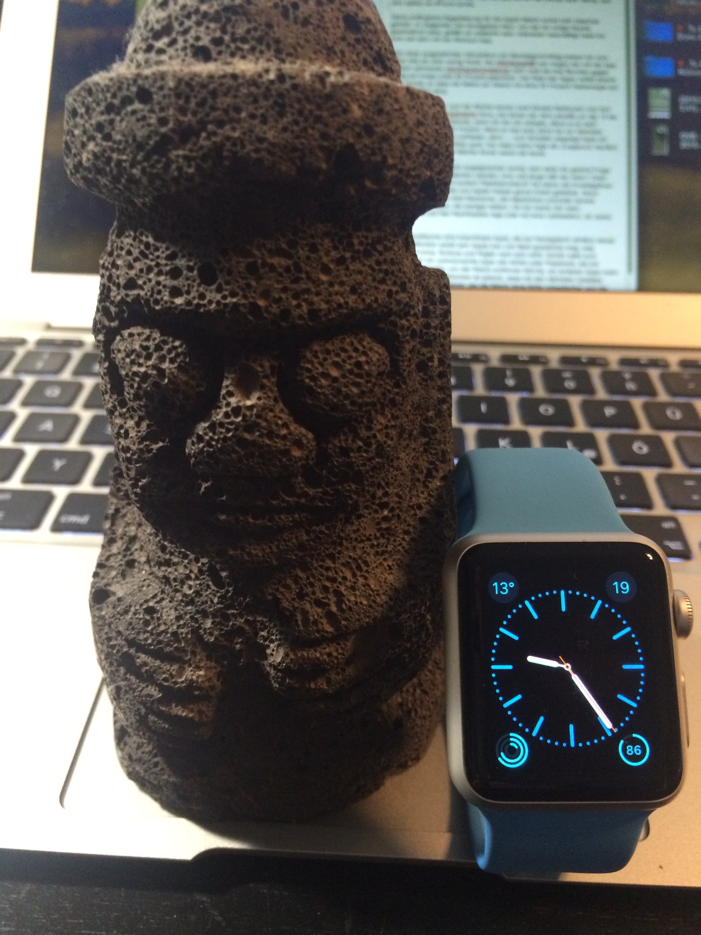 Horubang mit Apple Watch