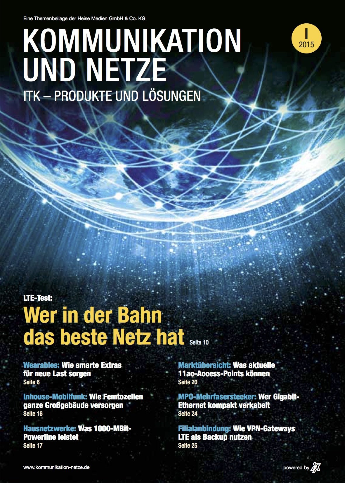 Kommunikation und Netze 1/2015 in iX 6/2015