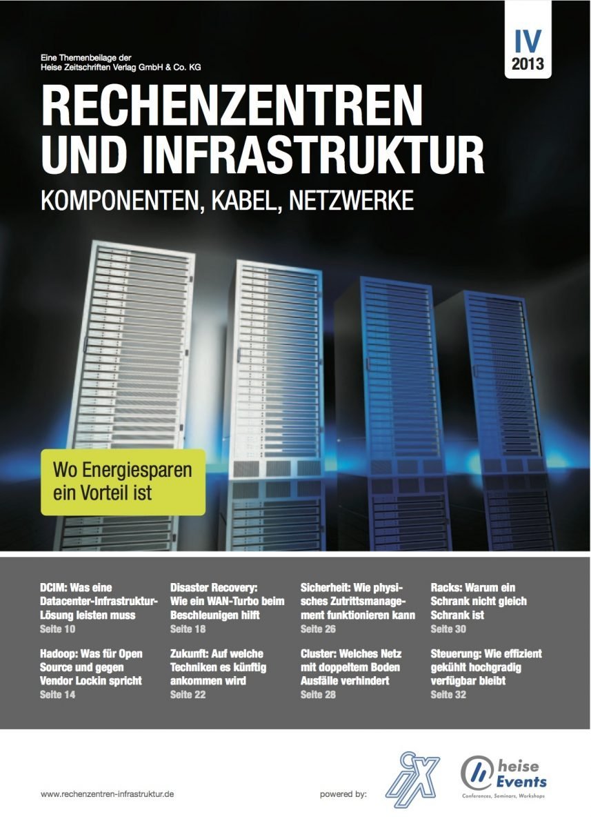 Warum Energieeffizienz uns ein Anliegen ist - Rechenzentren und Infrastruktur 4/2013 Rechenzentren und Infrastruktur 4/2013