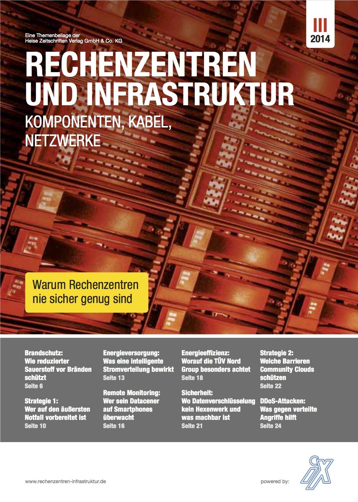 Rechenzentren und Infrastruktur 3/2014