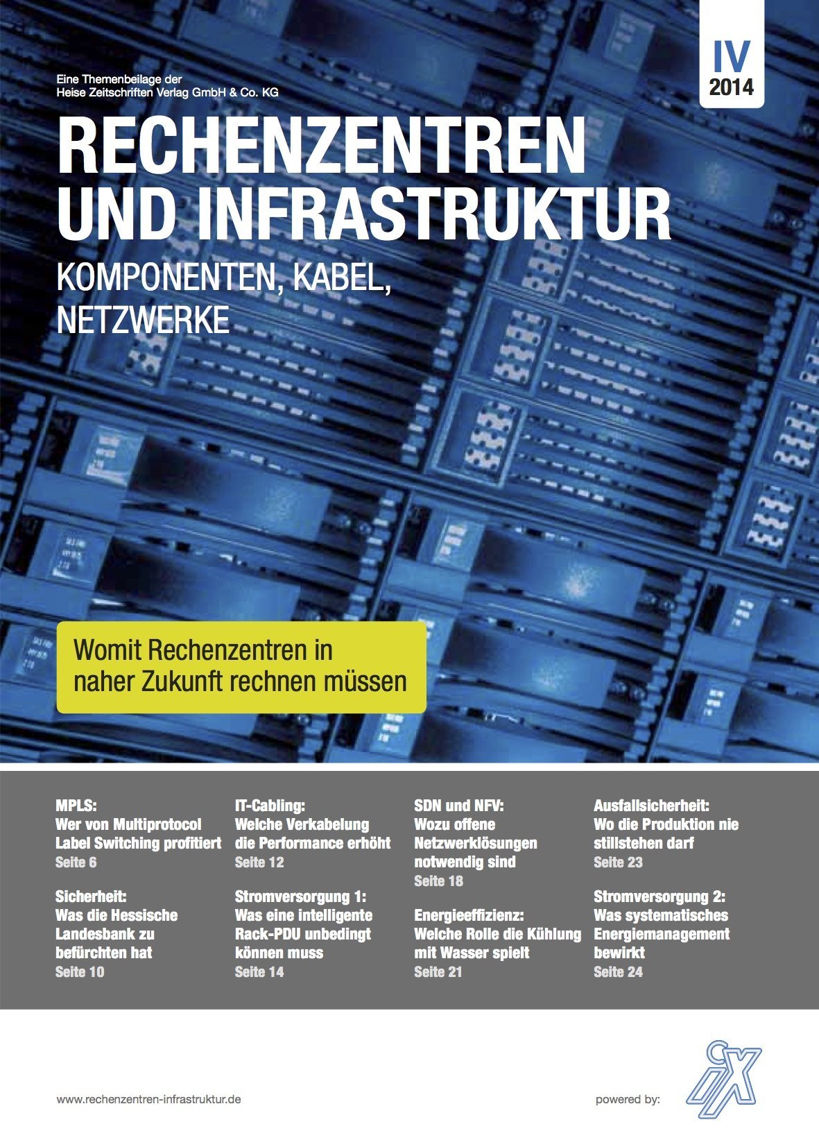 Rechenzentren und Infrastruktur 4/2014