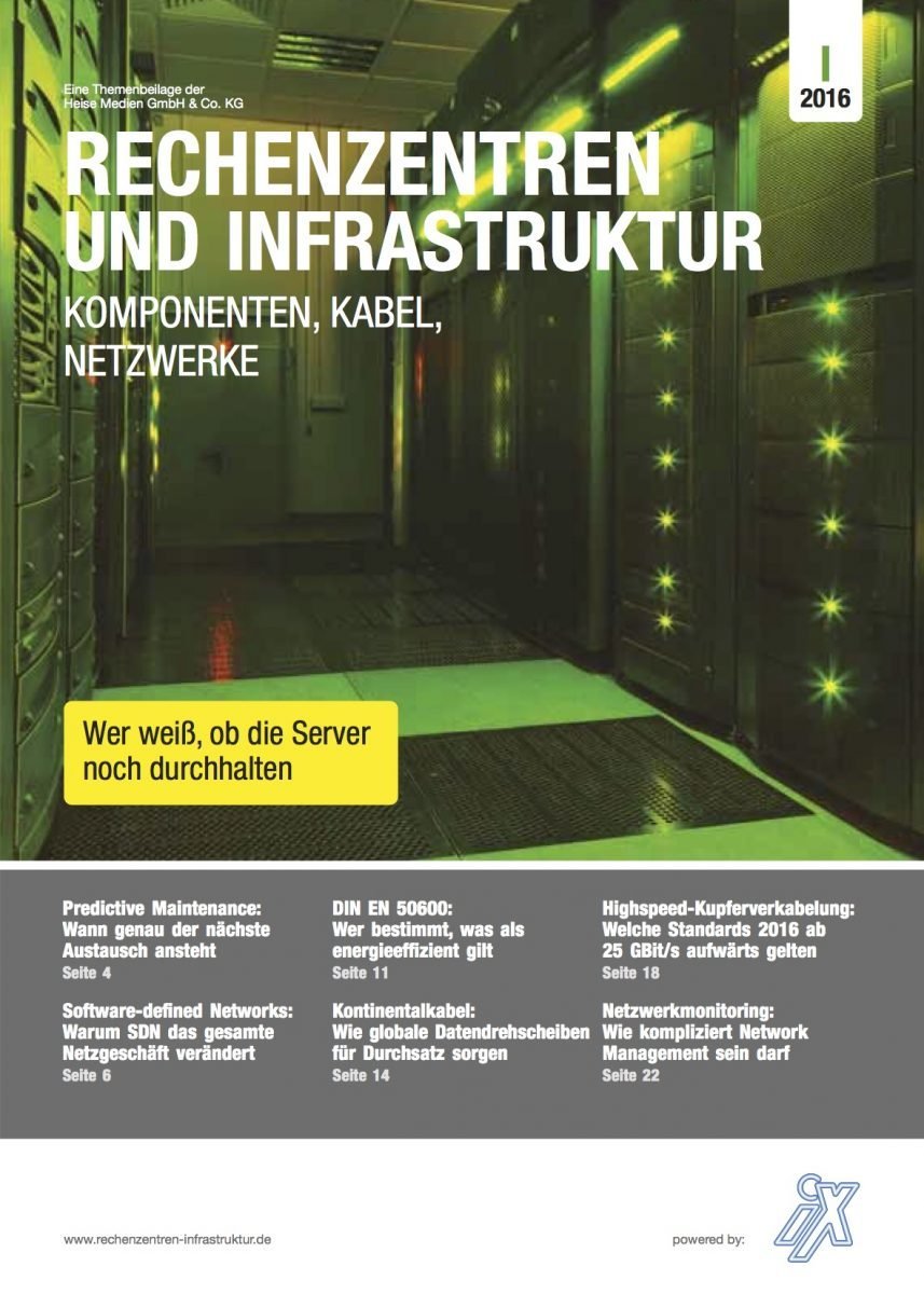 Rechenzentren und Infrastruktur 1/2016