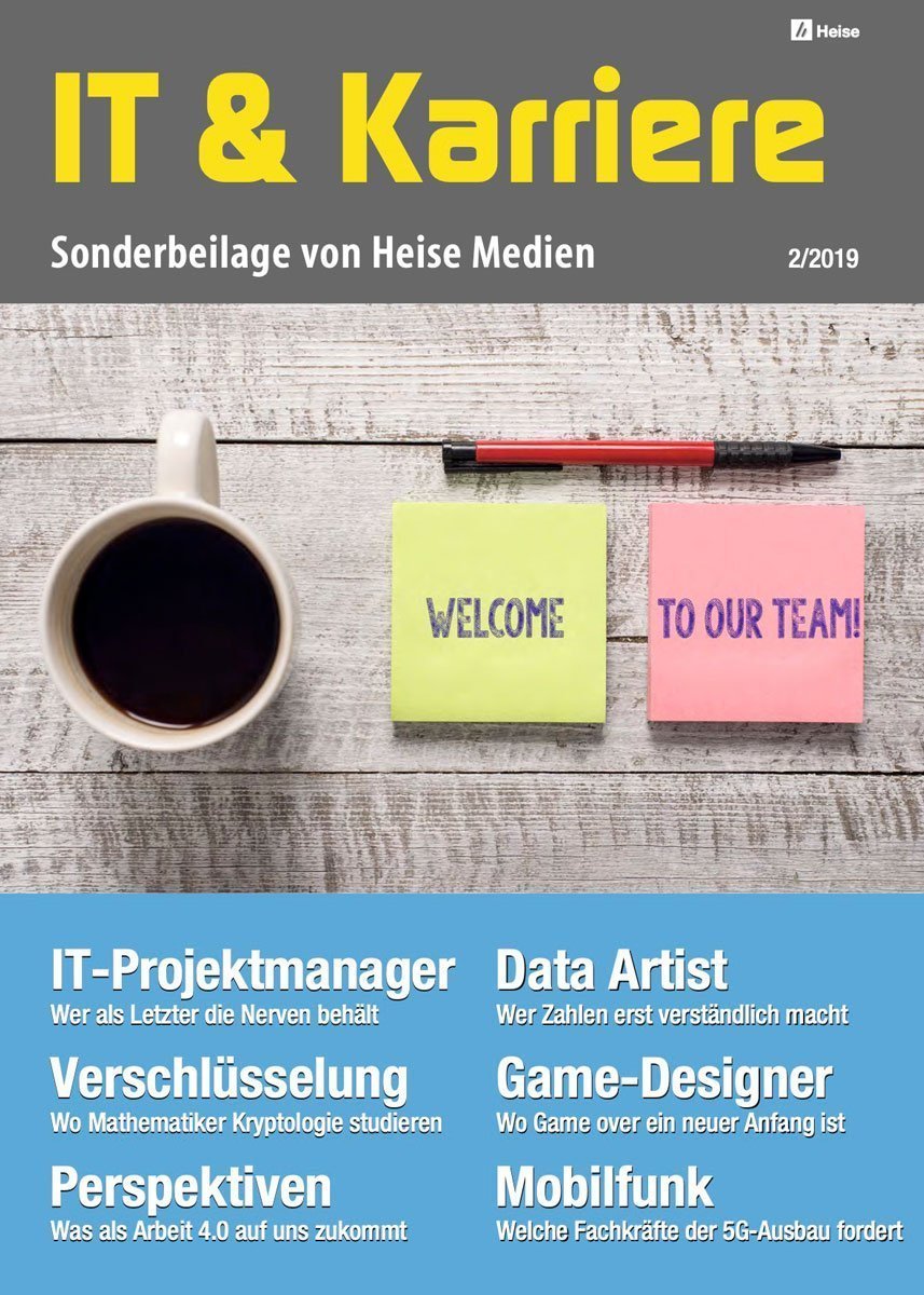 IT & Karriere 2/2019 in c't 22/19, iX 11 und Technology Review 11/19